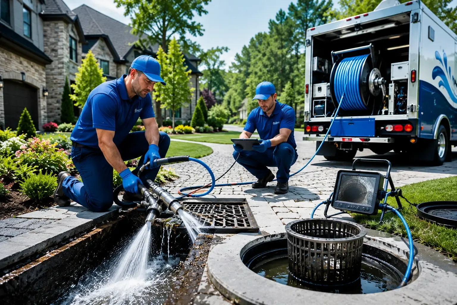 Local outdoor drain cleaning professionals in Hope, MI
